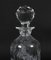 Vintage Cut Crystal Glass Decanter, 1950s 3