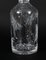 Vintage Cut Crystal Glass Decanter, 1950s 7
