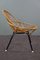 Vintage Dutch Chair in Rattan, 1960s 4