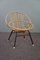 Vintage Dutch Chair in Rattan, 1960s 2