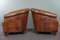 Vintage Sheep Leather Club Chairs, Set of 2 5