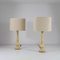 Volterra Alabaster Table Lamps, 1970s, Set of 2 2