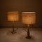 Volterra Alabaster Table Lamps, 1970s, Set of 2 10