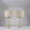 Volterra Alabaster Table Lamps, 1970s, Set of 2 1