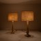 Lámparas de mesa Volterra de alabastro, años 70. Juego de 2, Imagen 11