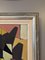 Jarras cubistas, años 50, pintura al óleo, con marco, Imagen 6