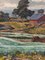 Casas de pasto, años 50, pintura al óleo, enmarcado, Imagen 11