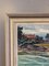 Casas de pasto, años 50, pintura al óleo, enmarcado, Imagen 7