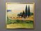 Cyprus Valley, 1950s, Oil Painting, Framed 1
