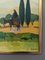 Cyprus Valley, 1950s, Oil Painting, Framed 8
