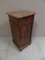 Mahogany Nightstand with Marble Top, 1890s, Image 7