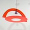 Pink Fluo Ceiling Lamp from Alt Lucialternative, 1990s 3