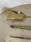 Antique Victorian Brass Fire Irons, 1860s, Set of 3, Image 3