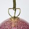 Neverrin Pendant Lamp in Pink Murano Glass by Gae Aulenti for Vistosi, Italy, 1970s 10