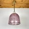 Lámpara colgante Neverrin de Murano en rosa de Gae Aulenti para Vistosi, Italia, años 70, Imagen 12