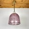 Neverrin Pendant Lamp in Pink Murano Glass by Gae Aulenti for Vistosi, Italy, 1970s 12