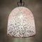 Neverrin Pendant Lamp in Pink Murano Glass by Gae Aulenti for Vistosi, Italy, 1970s 11