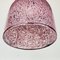 Lampada Neverrin in vetro di Murano rosa di Gae Aulenti per Vistosi, Italia, anni '70, Immagine 2