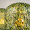 Lámparas de mesa Neverrino de Murano verde atribuidas a Gae Aulenti para Vistosi, Italia, años 70. Juego de 2, Imagen 6