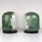 Neverrino Table Lamps in Green Murano Glass attributed to Gae Aulenti for Vistosi, Italy, 1970s, Set of 2 2
