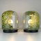 Lámparas de mesa Neverrino de Murano verde atribuidas a Gae Aulenti para Vistosi, Italia, años 70. Juego de 2, Imagen 9