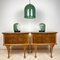 Lámparas de mesa Neverrino de Murano verde atribuidas a Gae Aulenti para Vistosi, Italia, años 70. Juego de 2, Imagen 8