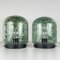 Grüne Neverrino Tischlampen aus Murano, die Gae Aulenti für Vistosi zugeschrieben werden, Italien, 1970er, 2er Set 10
