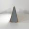 Yellow Triangle Neon Table Lamp, 1980s 3