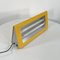 Yellow Triangle Neon Table Lamp, 1980s, Image 1