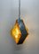 Pendant Light with Double Murano Plates attributed to Mazzega, 1960s, Image 4