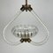 Murano Ceiling Light attributed to Ercole Barovier Barovier & Toso, Italy, 1950s 10