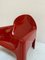 Fauteuil Rouge Modèle 4794 par Gae Aulenti pour Kartell, 1974 10