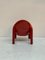 Roter Modell 4794 Sessel von Gae Aulenti für Kartell, 1974 4