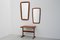 Danish Modern Teak Mirrors and Table, 1960s, Set of 3 1