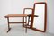 Danish Modern Teak Mirrors and Table, 1960s, Set of 3, Image 18