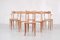Model Chumbera Segunda Dining Chairs attributed to Roberto Lazzeroni for Ceccotti, 1980s, Set of 8 8