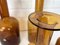 Danish Amber Floor Vases by Otto Brauer for Holmegaard, 1950s, Set of 4 16