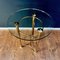 Vintage Brass Side Table 2