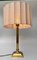 Lampada da tavolo in ottone di Deknudt, anni '70, Immagine 1