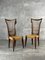 Dining Chairs with Straw Seats by Guglielmo Pecorini, 1950s, Set of 2 1