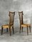 Dining Chairs with Straw Seats by Guglielmo Pecorini, 1950s, Set of 2 2