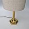 Vintage Brass Table Lamp from Herda, 1970s 4