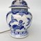 Chinesische Vintage Vase in Blau, 1960er 5