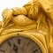 Mercury Gilded Bronze Parisan Clock, 1800s 12