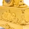 Vergoldete Quecksilberuhr aus Pariser Bronze, 1800er 6