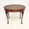 Antique Burr Walnut Occasional Table, 1900s, Image 1