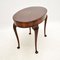 Antique Burr Walnut Occasional Table, 1900s, Image 3