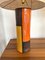 Italienische Mid-Century Keramik Mondrian Tischlampen von Bitossi, 1990er, 2er Set 6