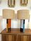 Lámparas de mesa Mondrian italianas Mid-Century de cerámica de Bitossi, años 90. Juego de 2, Imagen 3