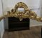 Large Gilt Rococo Arched Over Mantle Mirror, 1960s 9